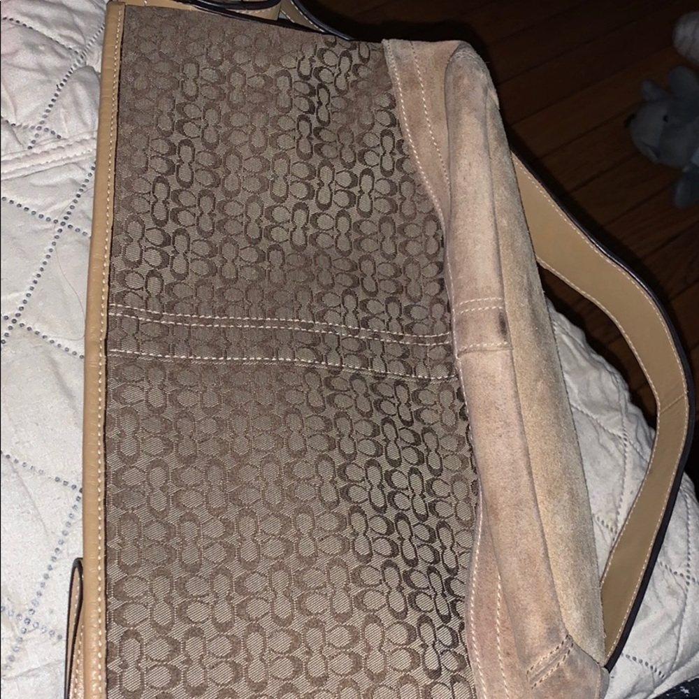 Y2K signature Coach bag purse 2 way - Picture 7 of 15
